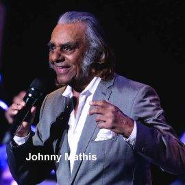 Johnny Mathis – американски певец, известен като The Voice of Romance