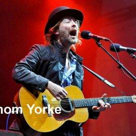 Том Йорк – вокалист и автор на музика, свързан с Radiohead